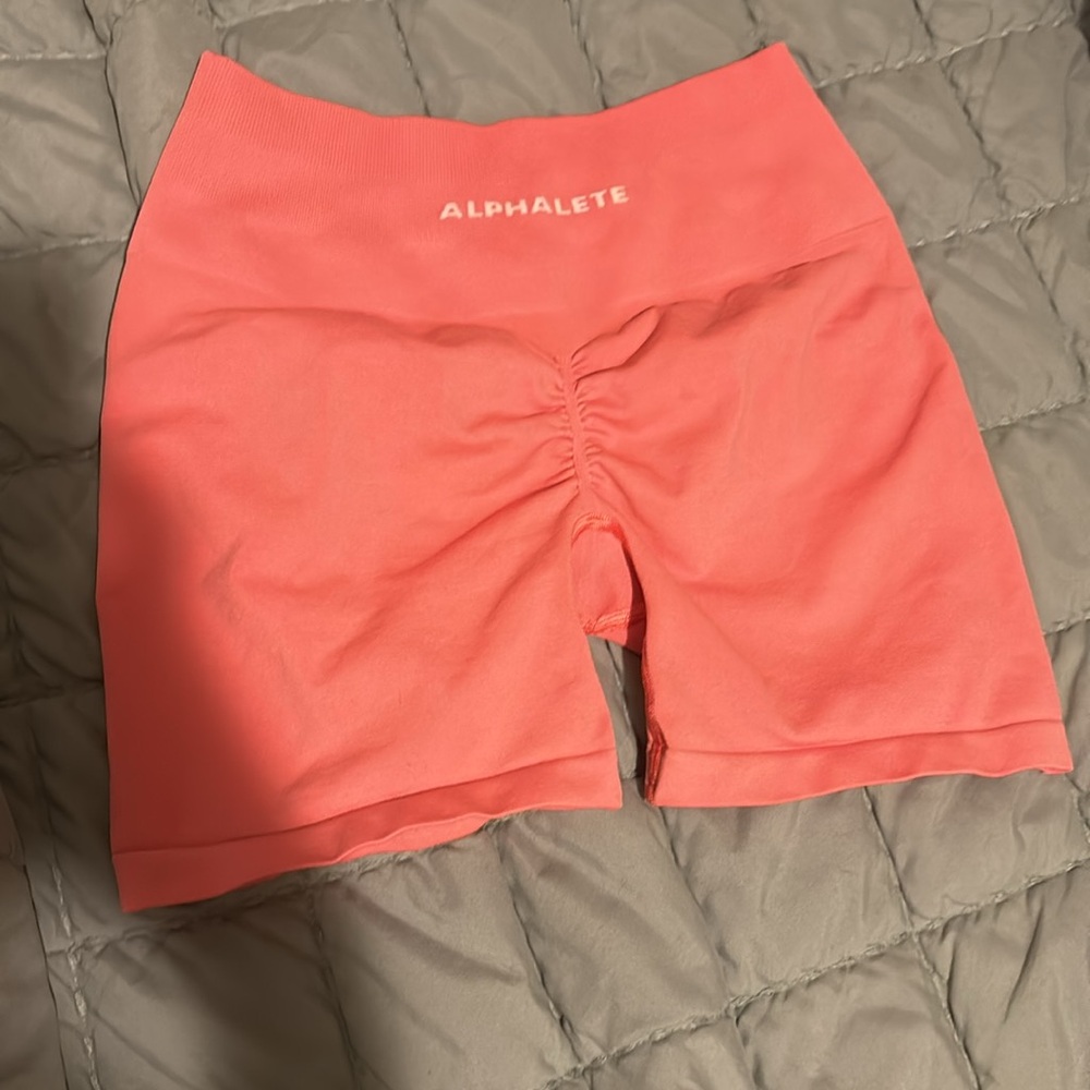 Coral Alphalete shorts